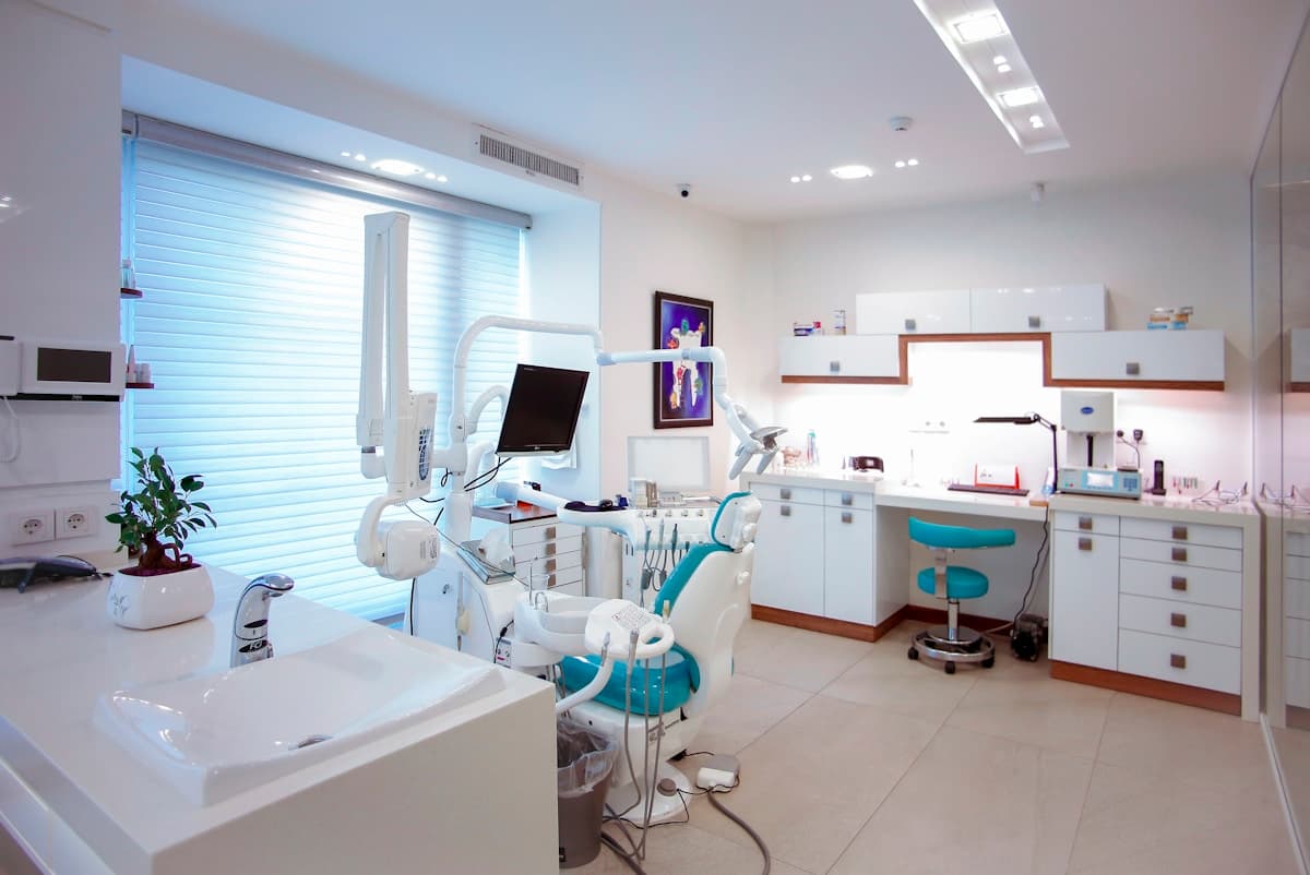 Modern dental and cosmetic clinic interior